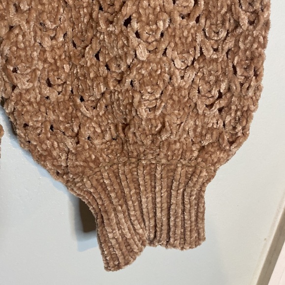 Impressions Cowl Neck Knit Sweater-Tan-Women’s Sz Small-NWT - Picture 6 of 11